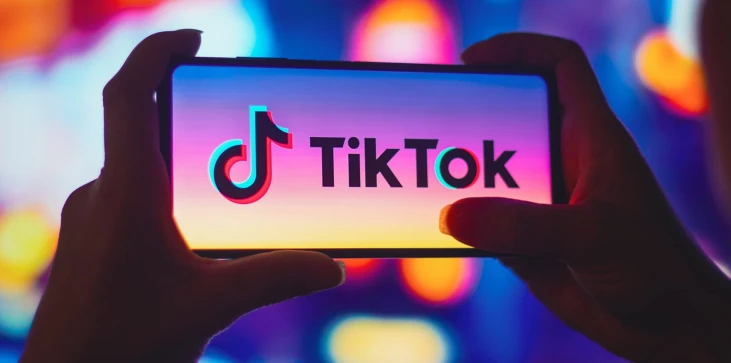 Лого на телефона TikTok